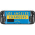 NFL Los Angeles Chargers Blue Performance Series Steam Deck Handheld Gaming Computer Skin